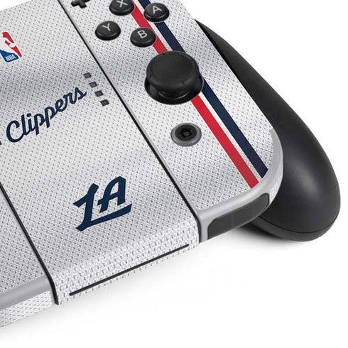 NBA Los Angeles Clippers Team Jersey Nintendo Switch OLED (2021) Skin